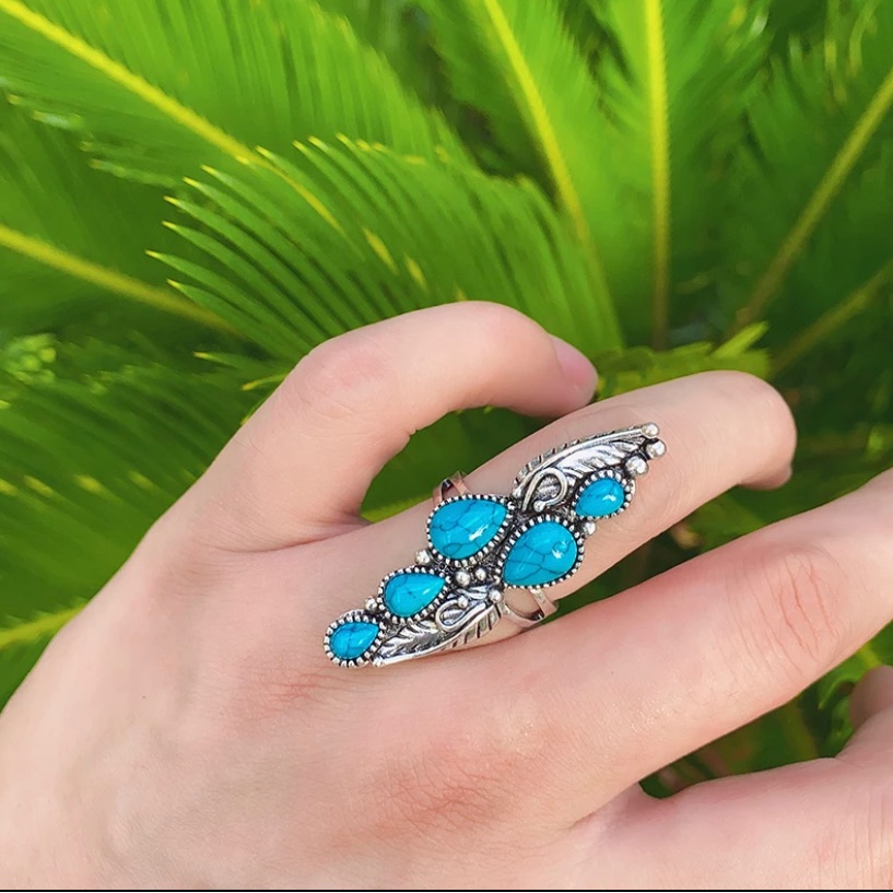 Large Turquoise Ring